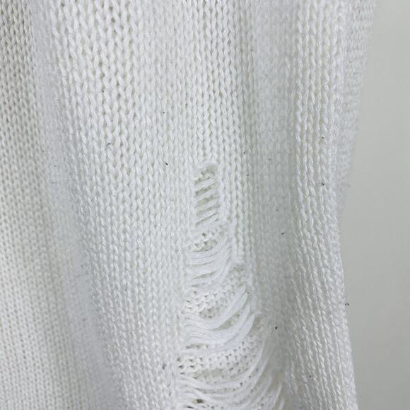 Hot Topic 2X The Nightmare Before Christmas Jack Skellington Destructed Sweater - Picture 6 of 7